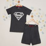 Pijama-Juvenil-Manga-Curta-Super-Homem