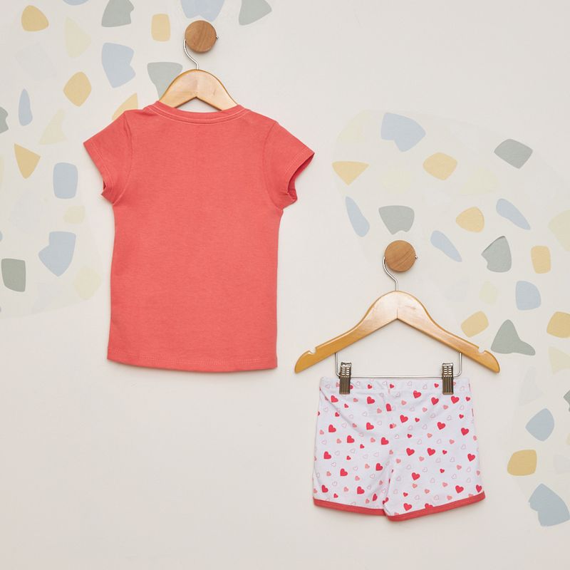 Pijama-Infantil-Manga-Curta-Piu-Piu