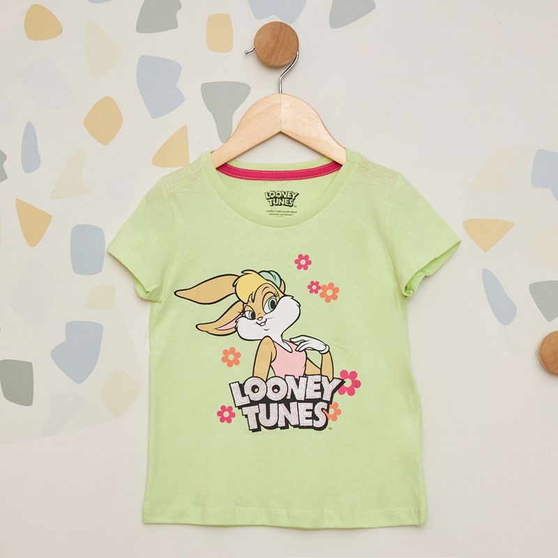 Camiseta-Infantil-Manga-Curta-Lola-Bunny