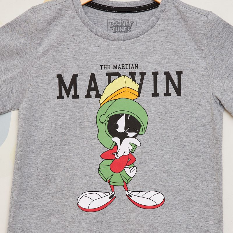 Camiseta-Juvenil-Marvin-O-Marciano