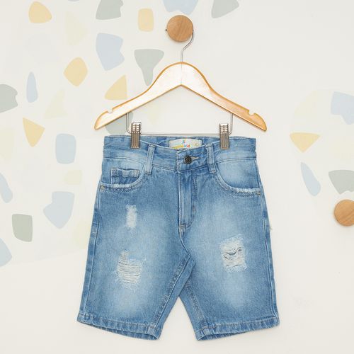 Bermuda Jeans Infantil Puidos