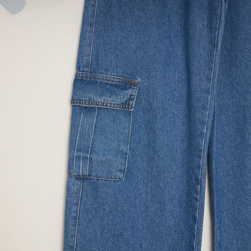 Calca-Juvenil-Jeans-Wide-Leg-Cargo