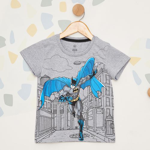 Camiseta Manga Curta Batman Infantil