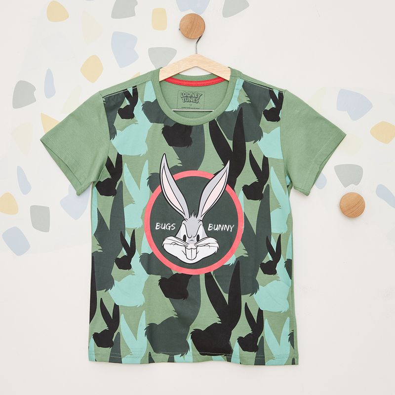Camiseta-Infantil-Manga-Curta-Pernalonga-