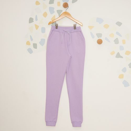 Calça Infantil Jogger Moletom Coração