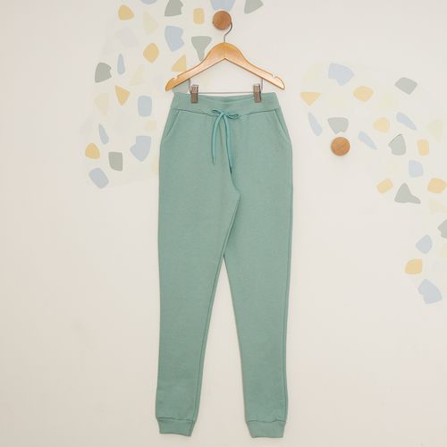 Calça Infantil Jogger Moletom Borboleta