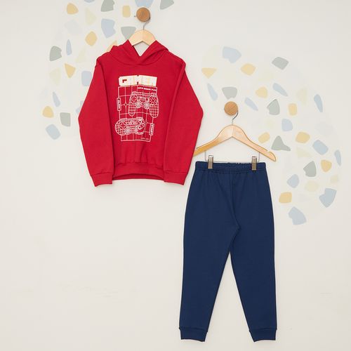 Conjunto Infantil Moletom Estampa Gamer