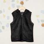 Colete-Infantil-Pelucia-e-Capuz-Preto