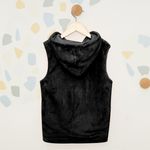 Colete-Infantil-Pelucia-e-Capuz-Preto