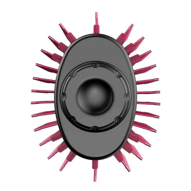 Escova-Secadora-Glamour-Pink-Brush-3D-Gama---127V
