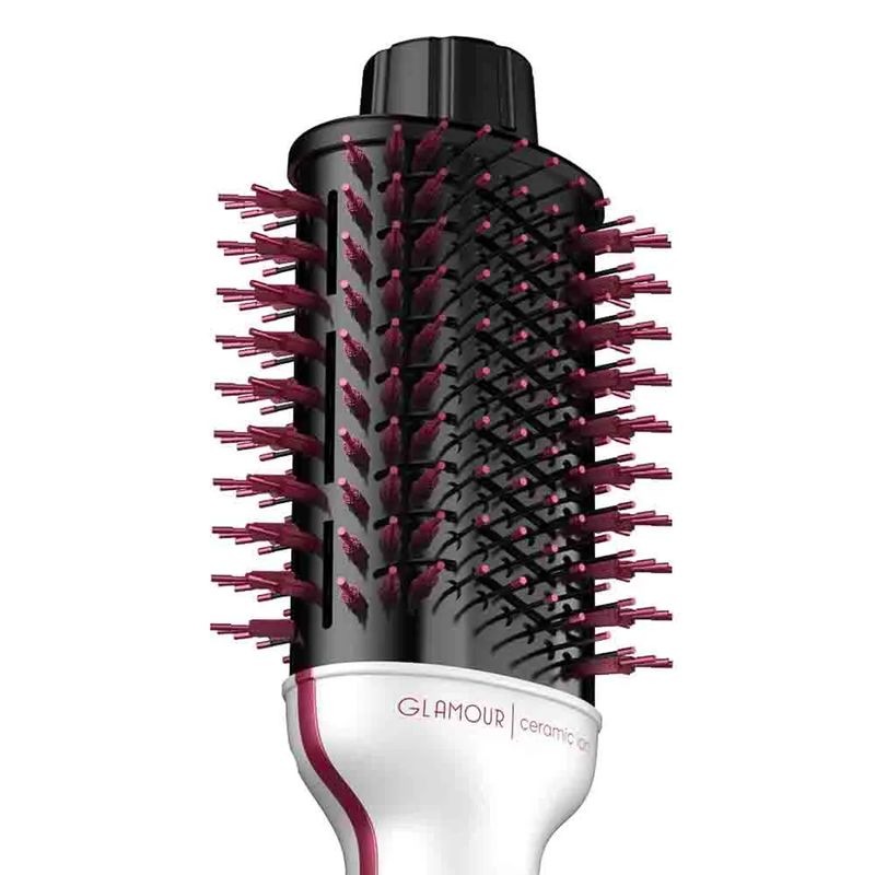 Escova-Secadora-Glamour-Pink-Brush-3D-Gama---127V