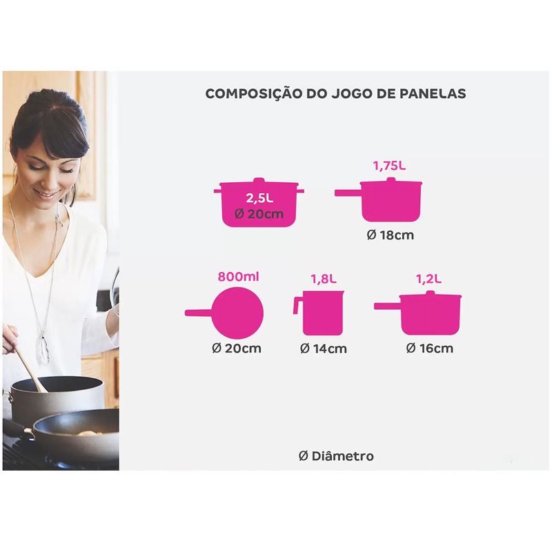 Jogo-de-Panelas-Brinox-Onion-5-Pecas---Vermelho