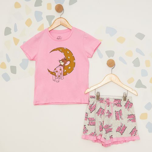 Pijama Infantil Jerry Lua de Queijo