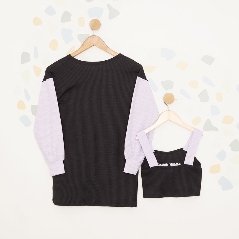 Kimono-Com-Top-Juvenil-Tricot-Stay-Cool-Preto