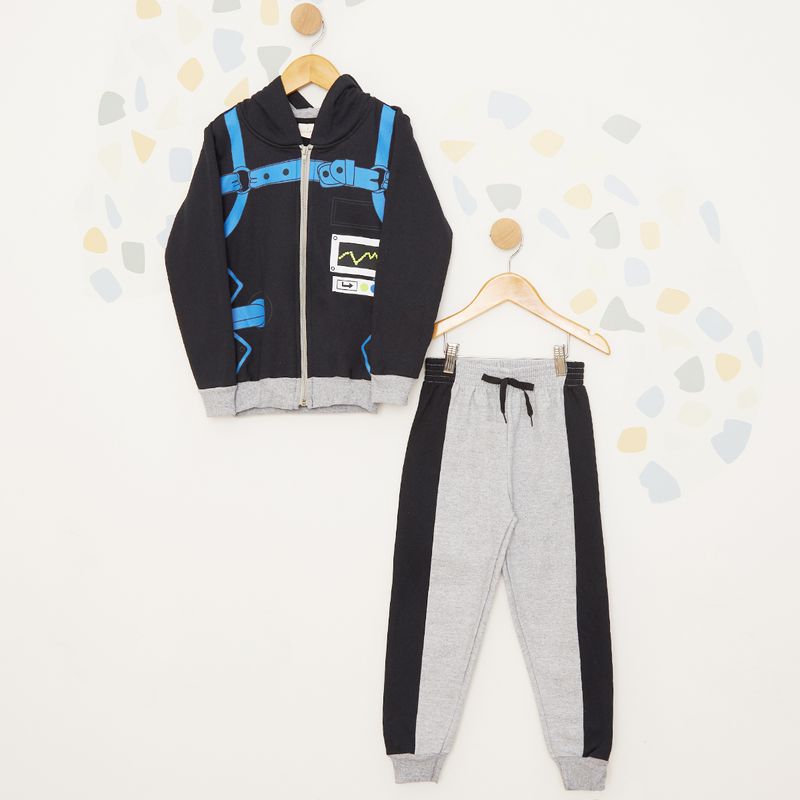 Conjunto-Infantil-Moletom-Astronauta-Preto