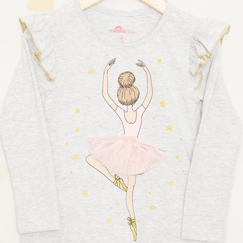 Blusa-Infantil-Bailarina-Saia-Tule-Cinza
