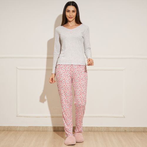 Pijama Feminino Estampa Floral