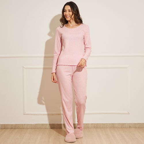 Pijama Feminino Estampa Listrada