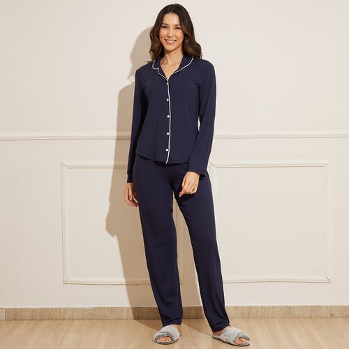 Pijama Feminino Americano Evanilda Pijamas