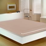 Capa-de-Colchao-com-Ziper-30cm-Doce-Vida-Queen-Portallar---Bege