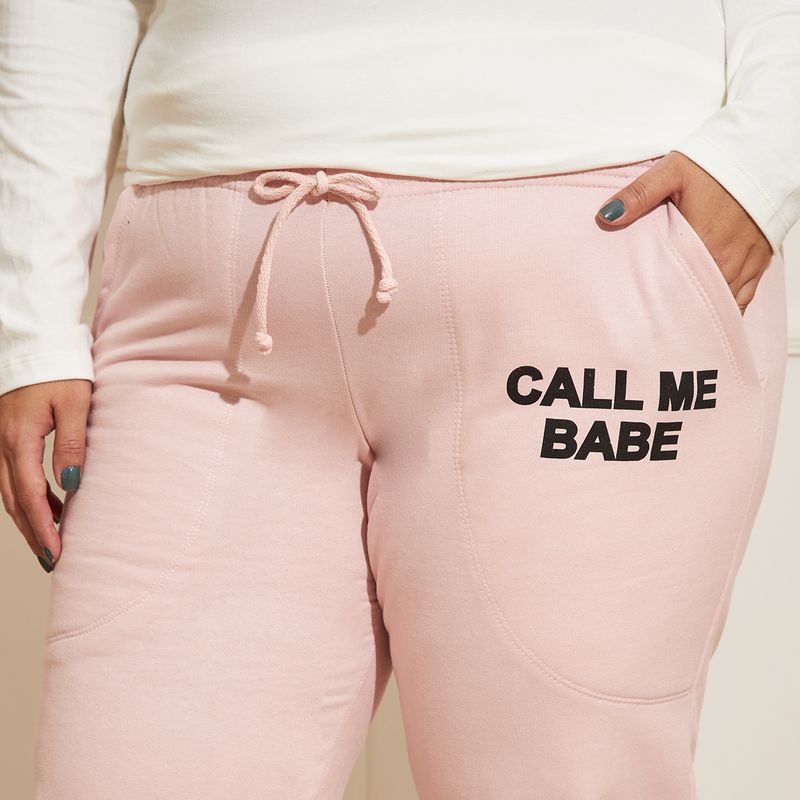 Calca-Feminina-Plus-Size-Moletom-Call-Me-Babe