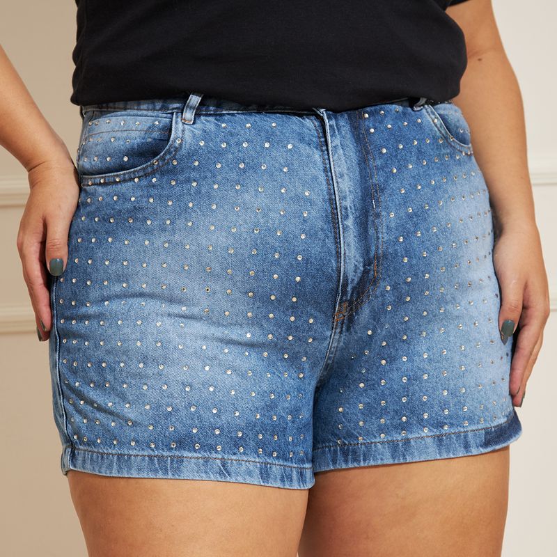 Shorts-Feminino-Plus-Size-Vizzy-Jeans-Brilho