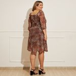 Vestido-Feminino-Plus-Size-Midi-Animal-Print