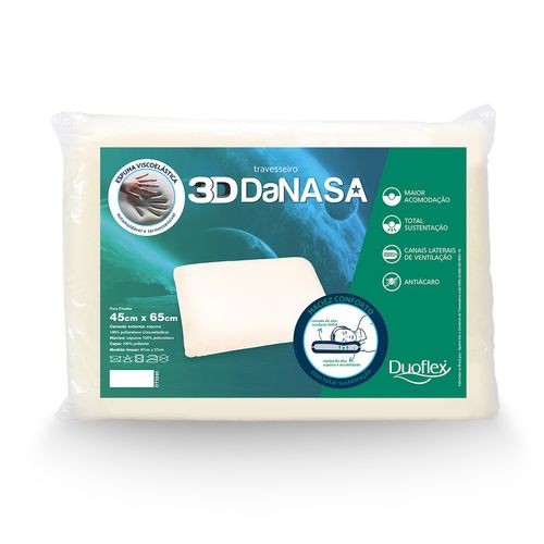 Travesseiro Duoflex 3D Danasa - 37x57