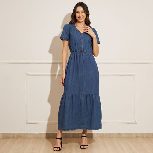 Vestido Feminino Liocel Longo