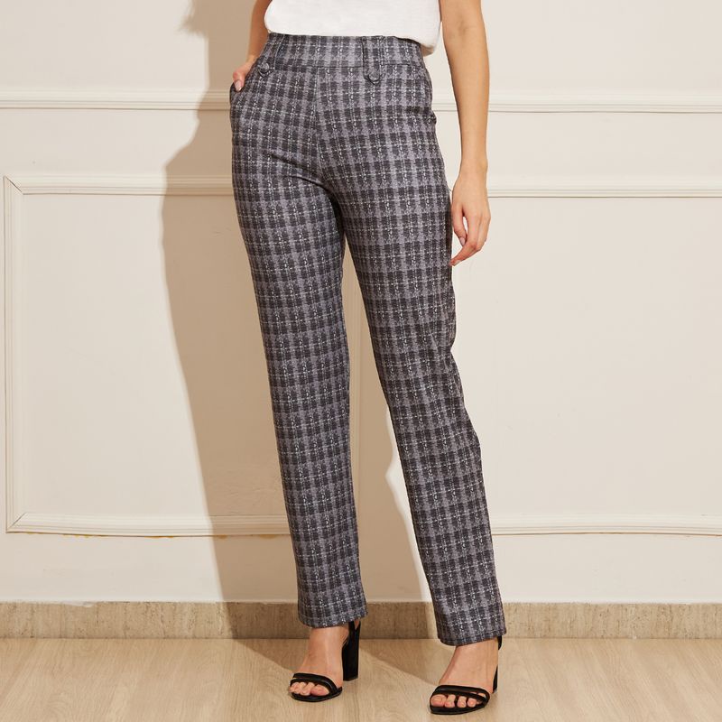 Calca-Feminina-Reta-Tweed-Preto