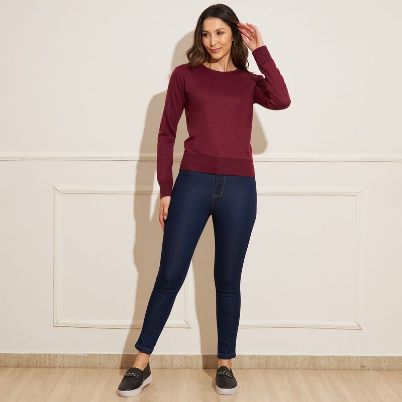 Sueter-Feminino-Basic-Sou-Gola-Redonda---Vinho