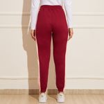 Calca-de-Moletom-Feminina-Basic-Sou-Jogger-Com-Elastico---Vinho