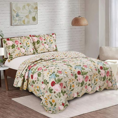 Kit Colcha Evolution Patchwork  Casal