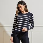 Sueter-Feminino-Tricot-Gola-Canoa-Listras