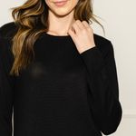 Sueter-Feminino-Tricot-Gola-Canoa---Preto