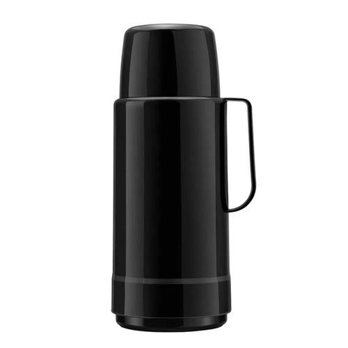 Garrafa Térmica GLT Rolha 1L Lille Preto Invicta Etilux