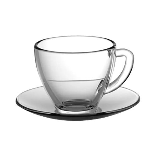 Jogo De Xicaras De Cafe Com Pires 80ml Etilux