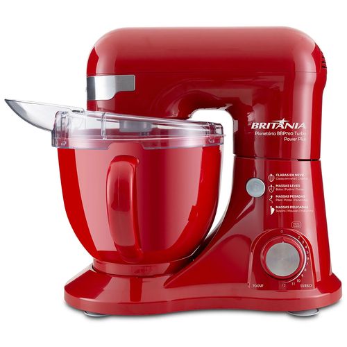 Batedeira Planetária Britânia BBP520V 700W Double Bowl 127V