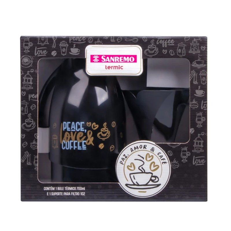 Conjunto-Garrafa-Termica-Bule-700-Ml---Suporte-Para-Filtro-Cafe-N°102-Sanremo-
