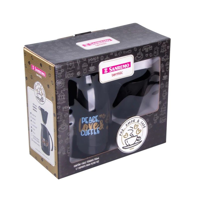 Conjunto-Garrafa-Termica-Bule-700-Ml---Suporte-Para-Filtro-Cafe-N°102-Sanremo