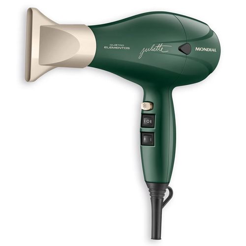 Secador De Cabelo Mondial Juliette Com Titânio Tourmaline E Nano Silver 2000w Bivolt
