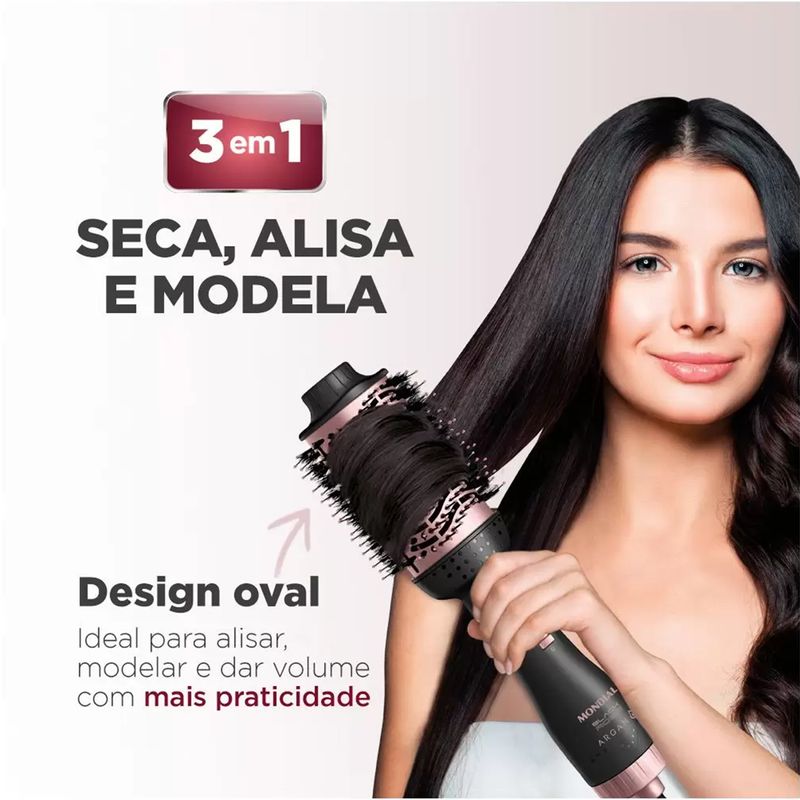 Escova-Secadora-Mondial-Black-Rose-Argan-127V