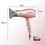 Secador-de-Cabelo-Mondial-Golden-Rose-2000W-127V