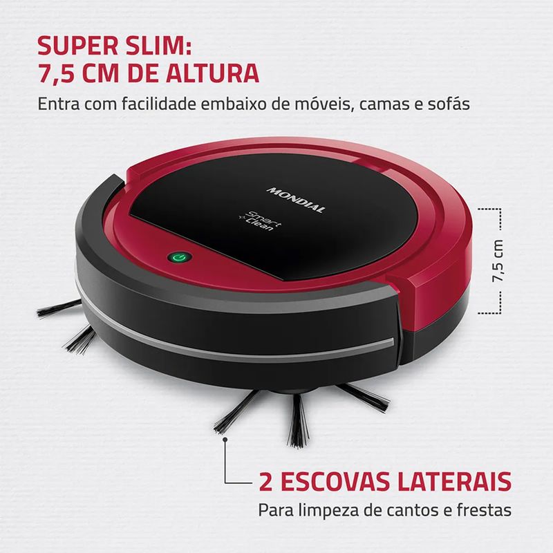 Robo-Aspirador-de-Po-Smart-Clean-Mondial-RB-07