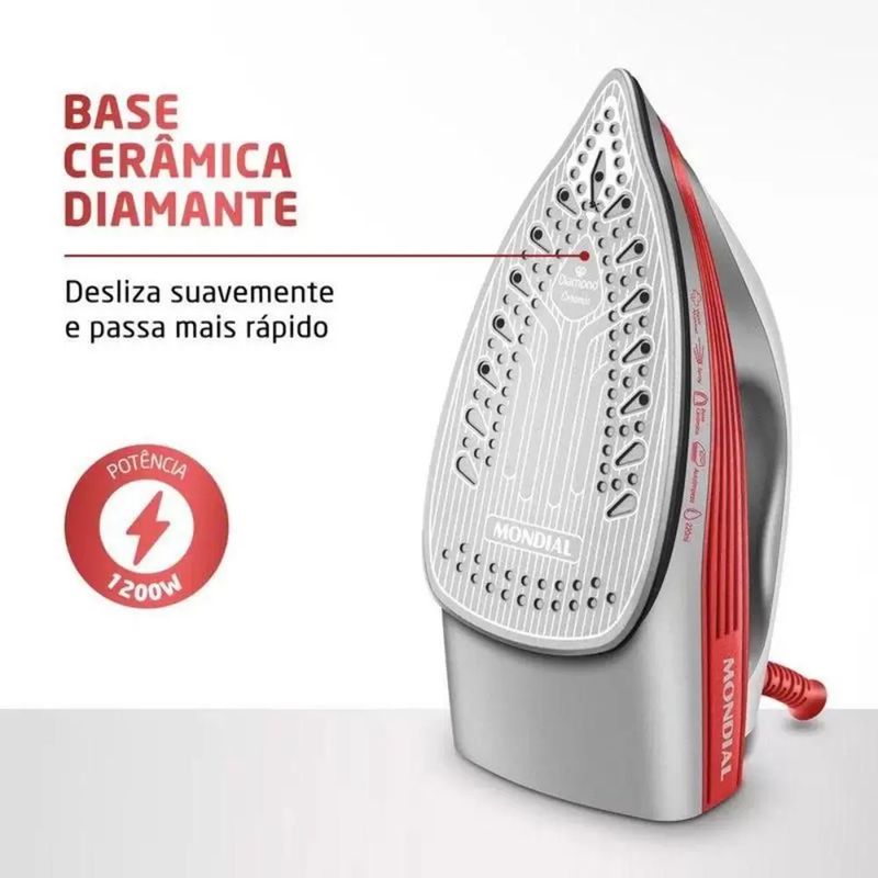 Ferro-de-Passar-Mondial-a-Vapor-127V