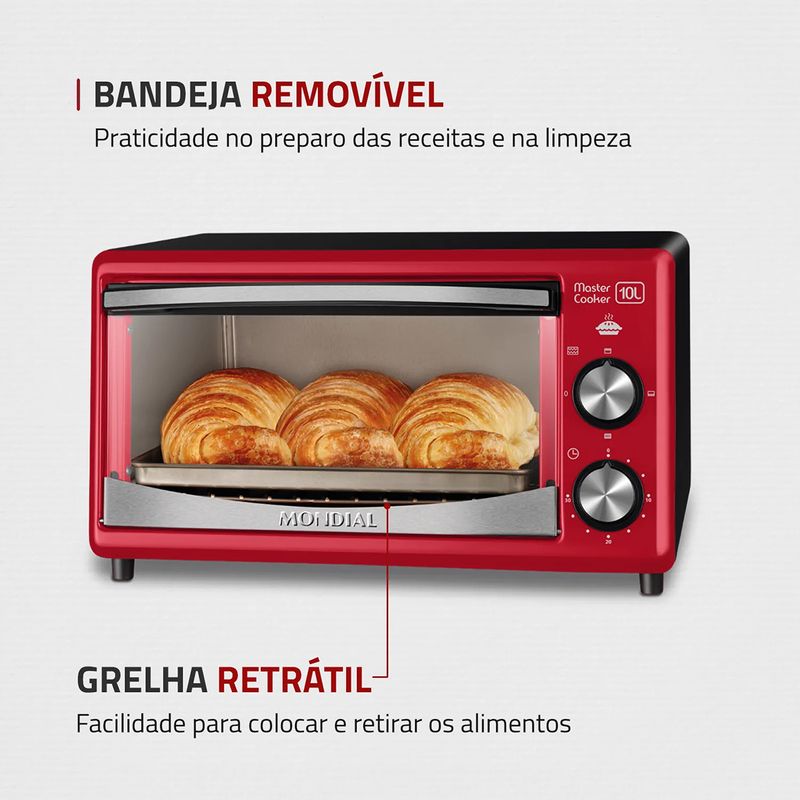 Forno-Eletrico-Mondial-Master-Cooker-10L-FR-20-127V