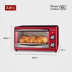 Forno-Eletrico-Mondial-Master-Cooker-10L-FR-20-127V