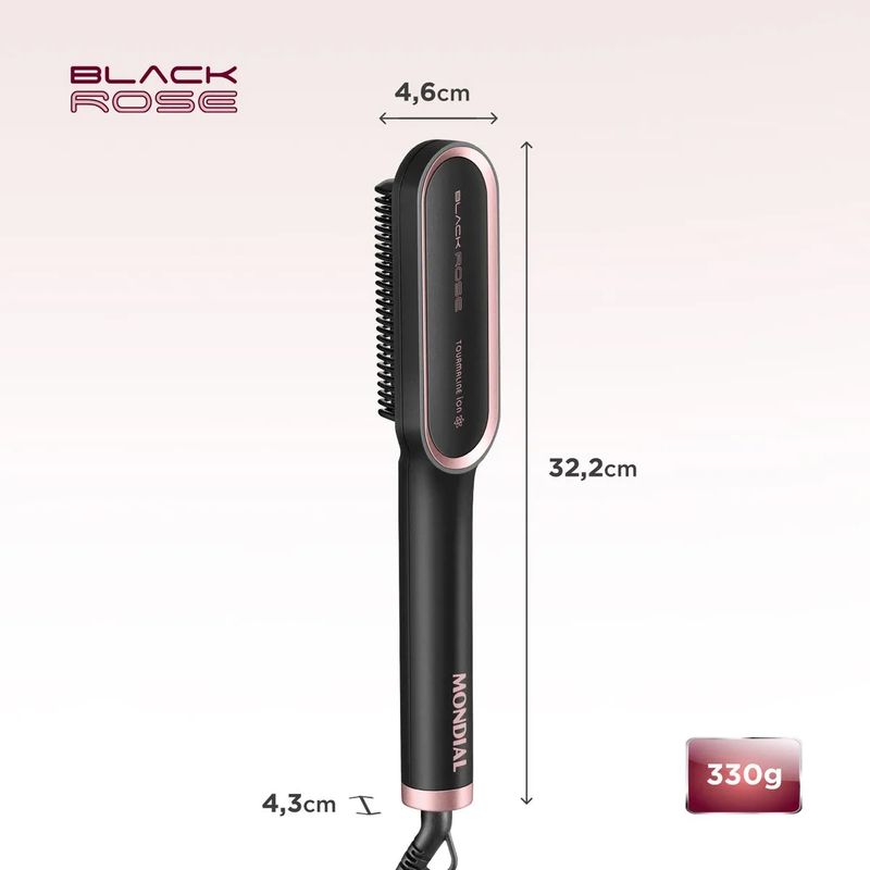 Escova-Alisadora-Mondial-Black-Rose-Bivolt