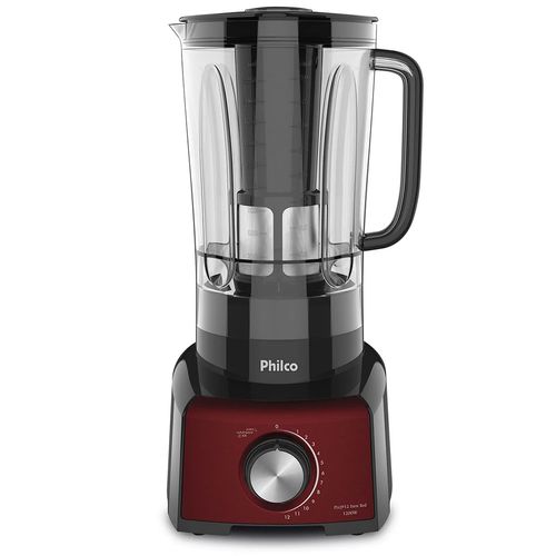 Liquidificador Philco PLQ912P Inox Red 1200W 127v