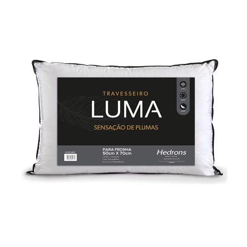 Travesseiro Luma Fibra Siliconizado